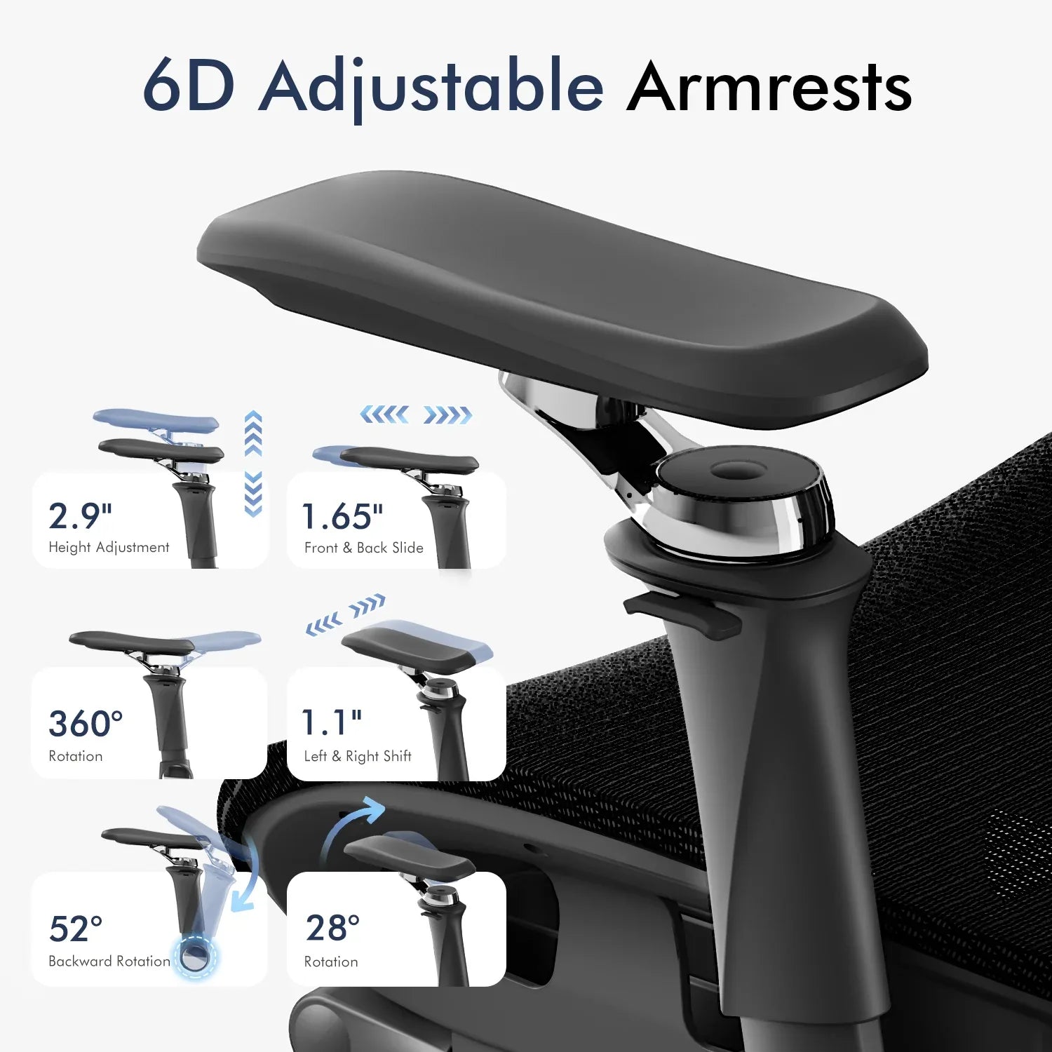 Marrap M6 Dynamic Support Ergonomic Chair - Marrap